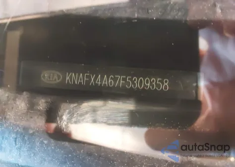 2015 Kia Forte Lx из США, поврежденный, VIN KNAFX4A67F5309358